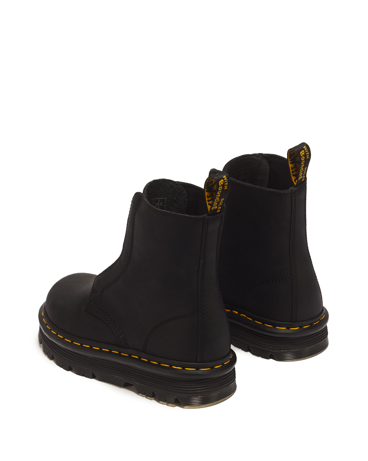 Zebzag Laceless Slip On Leather Boots - view 6