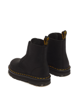 Zebzag Laceless Slip On Leather Boots - view 6