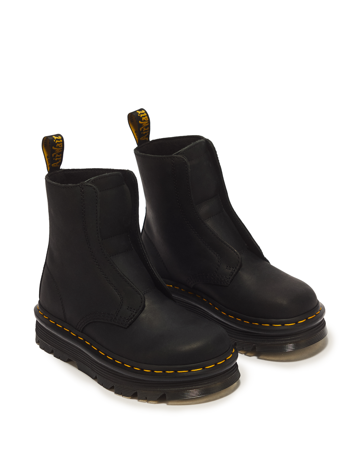 Zebzag Laceless Slip On Leather Boots - view 5