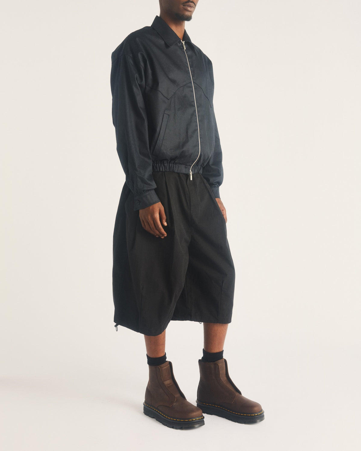 Zebzag Laceless Slip On Leather Boots - view 2