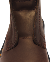 Zebzag Laceless Slip On Leather Boots - view 3