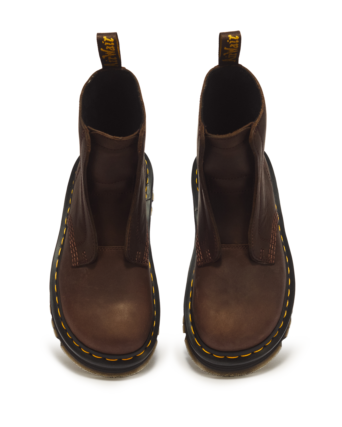 Zebzag Laceless Slip On Leather Boots - view 4
