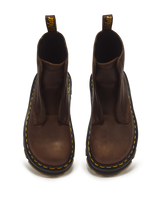 Zebzag Laceless Slip On Leather Boots - view 4