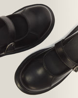 Alderstone Orleans Leather Mary Jane Shoes - view 8
