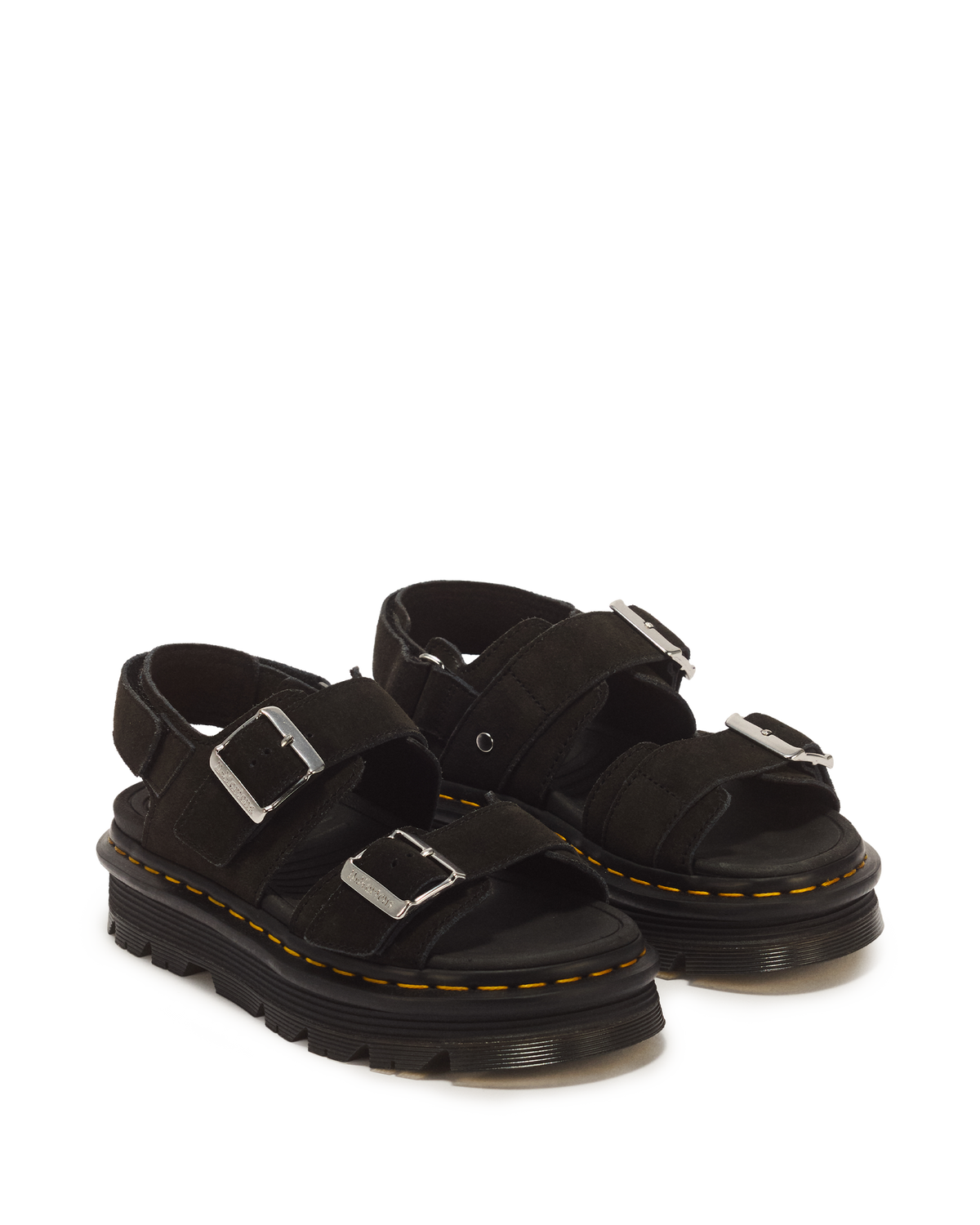 Zebzag Suede Platform Sandals - view 5