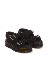 Zebzag Suede Platform Sandals - view 5