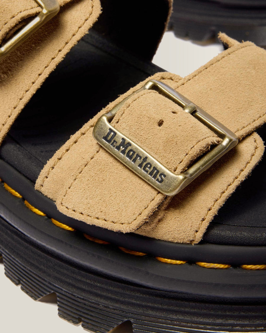 Zebzag Suede Platform Sandals - view 2