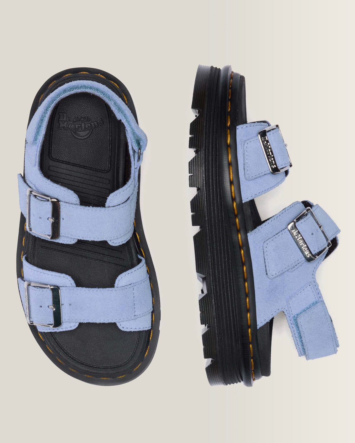 Zebzag Suede Platform Sandals - view 3