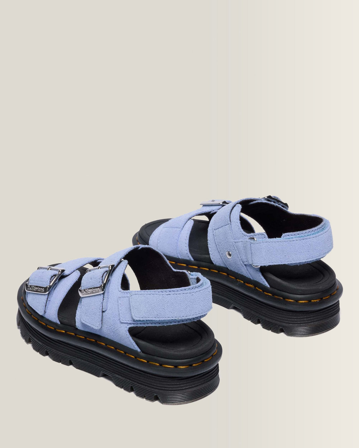 Zebzag Suede Platform Sandals - view 5