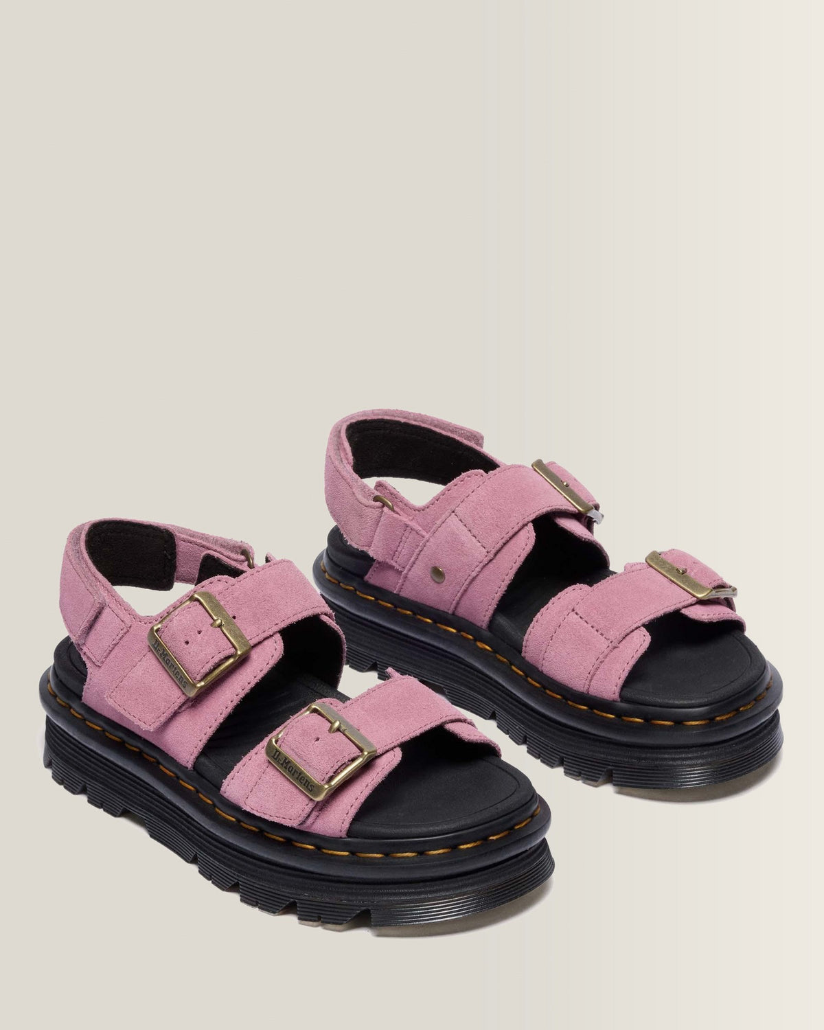 Zebzag Suede Platform Sandals - view 4