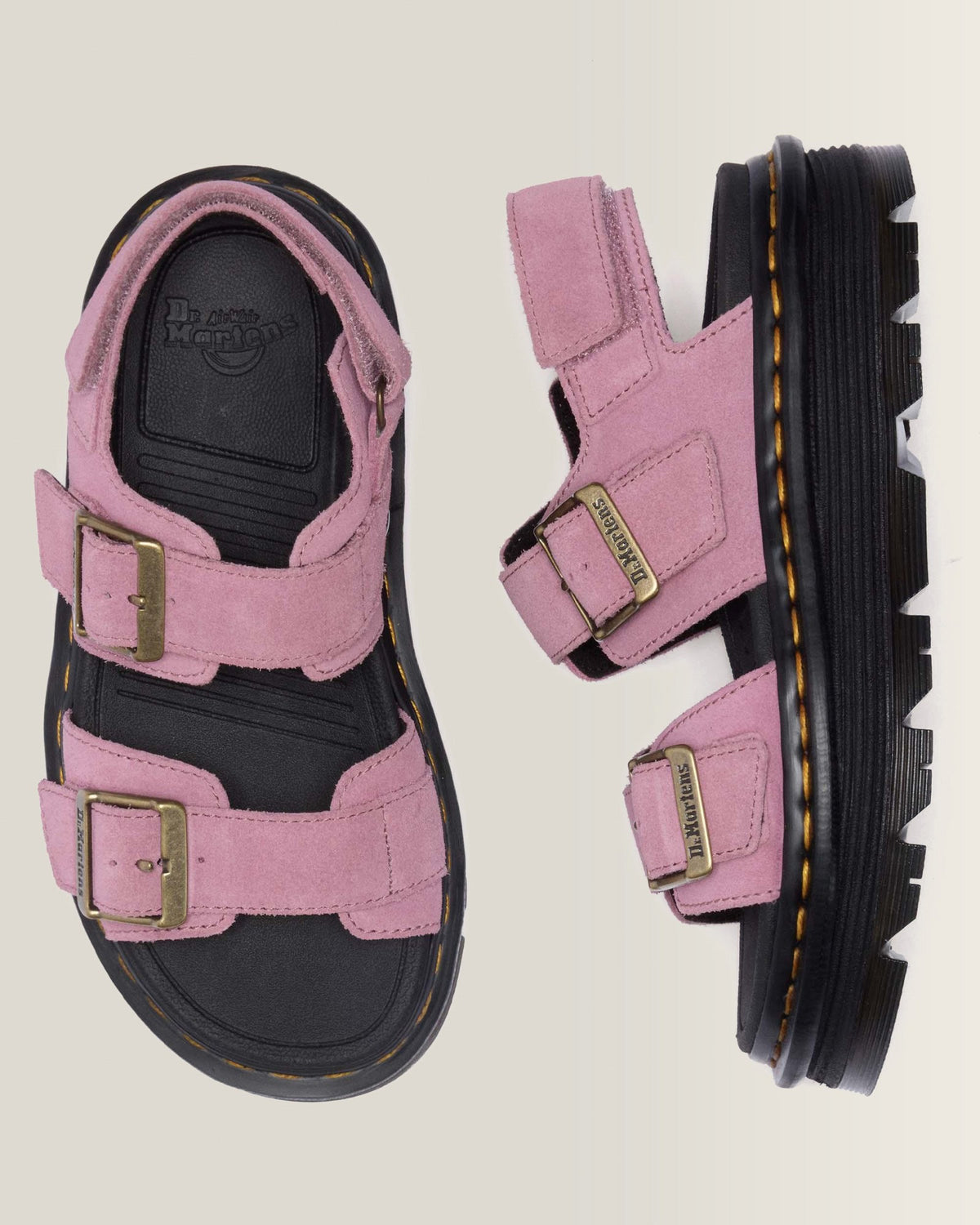 Zebzag Suede Platform Sandals - view 3