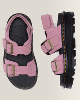 Zebzag Suede Platform Sandals - view 3