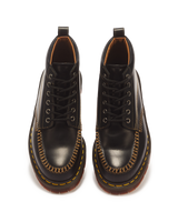 LOWELL CHUKKA MOC TOE LEATHER ANKLE BOOTS - view 5
