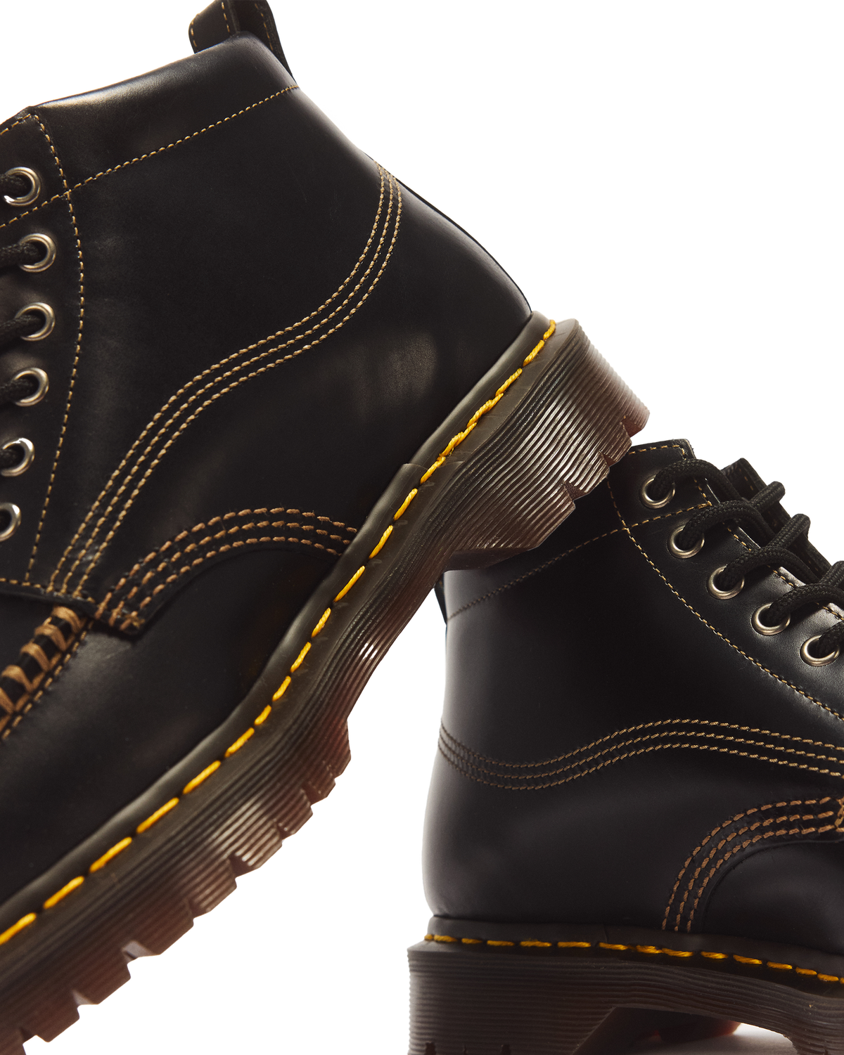 LOWELL CHUKKA MOC TOE LEATHER ANKLE BOOTS - view 4
