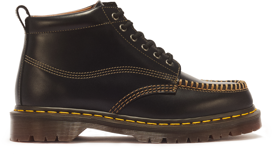 LOWELL CHUKKA MOC TOE LEATHER ANKLE BOOTS - view 2