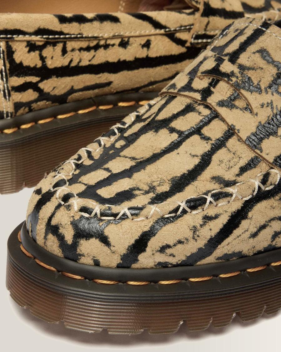 Delapre Suede Penny Loafers - view 2