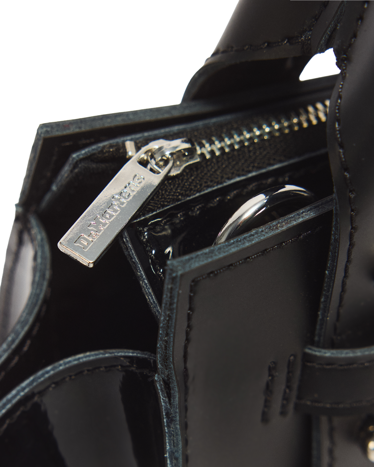 Small Leather Tote Bag - view 5