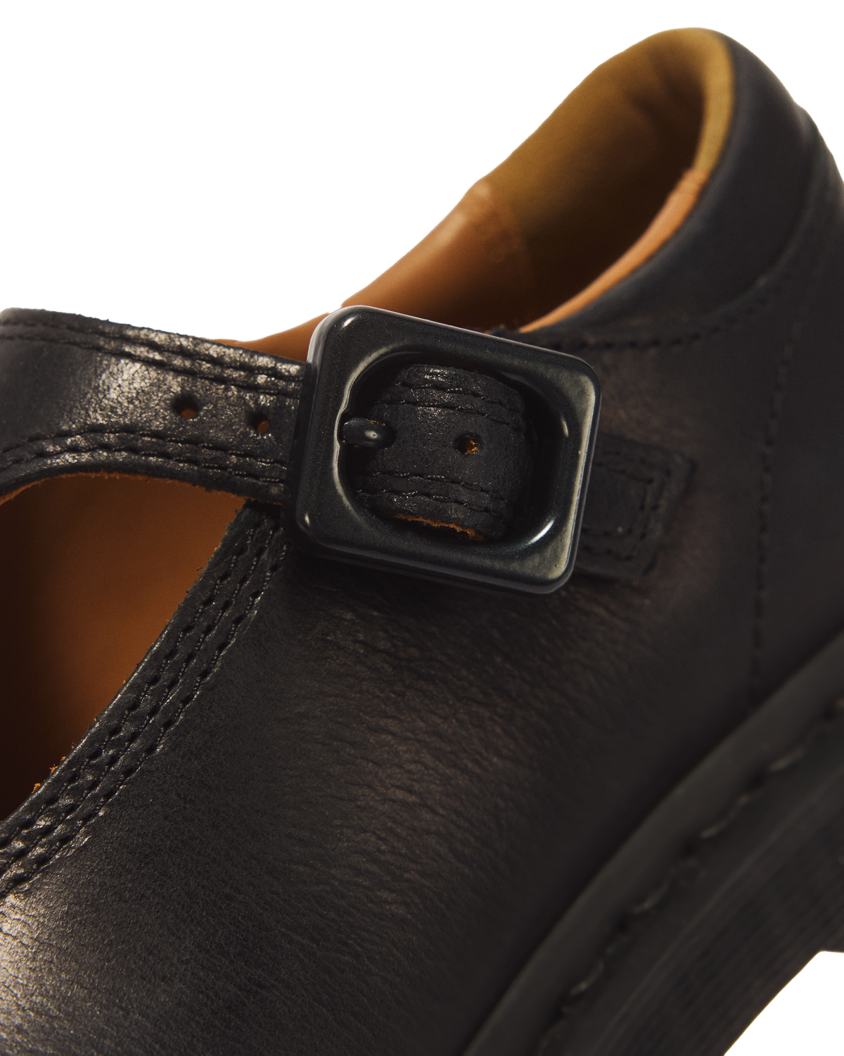 Rejena Mary Jane Old Harness Leather Shoes - view 3