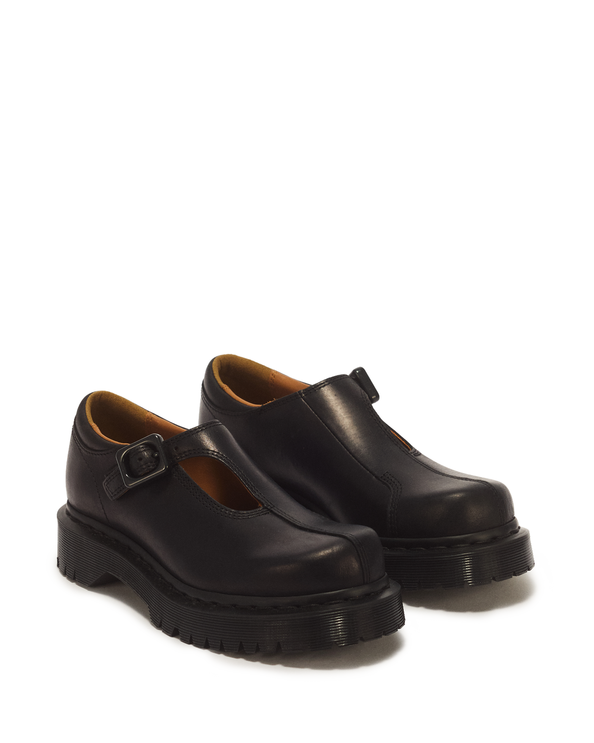 Rejena Mary Jane Old Harness Leather Shoes - view 5