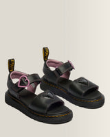 Junior Marlowe II Glitter Heart Leather Strap Shoes - view 4