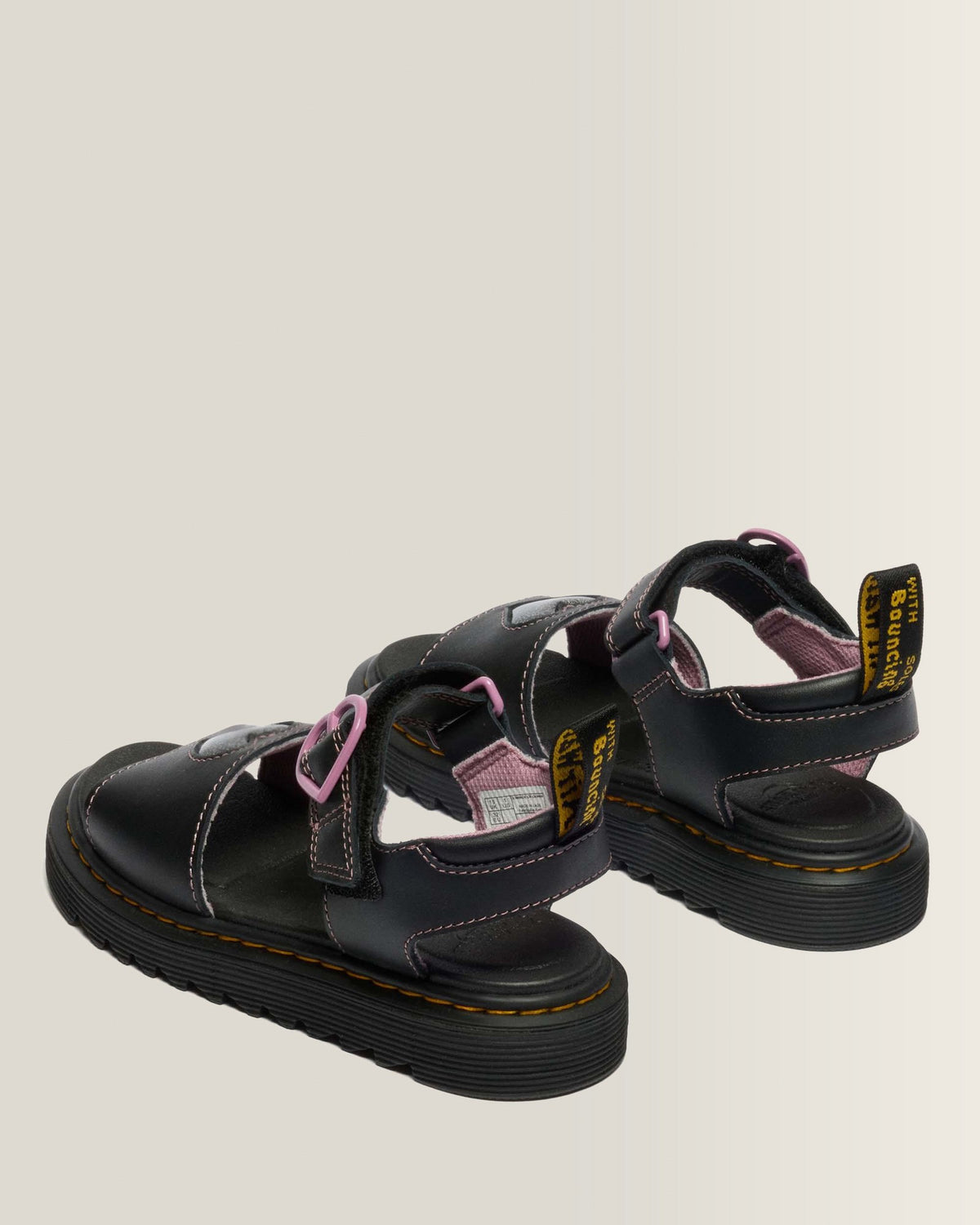 Junior Marlowe II Glitter Heart Leather Strap Shoes - view 5