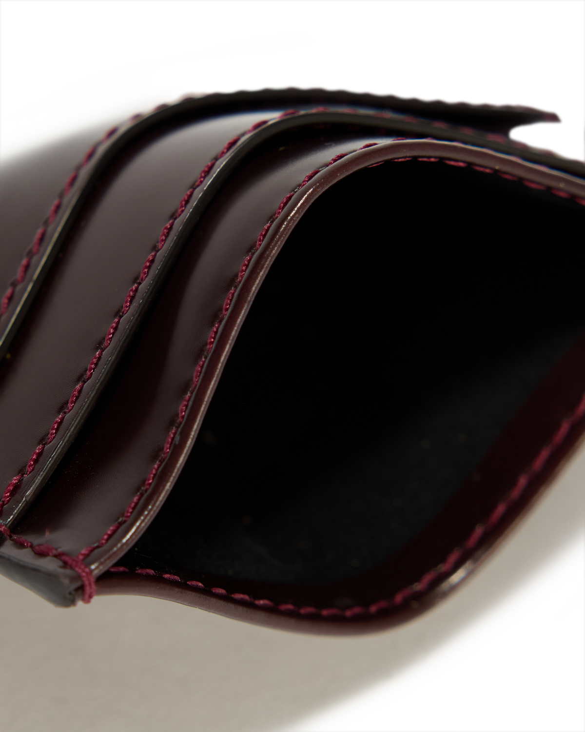 Cardholder II SLG Cherry Red Oxford Rub Off - view 3