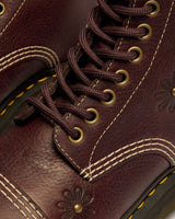 Sinclair Flower Grizzly Leather Platform Boots - view 7