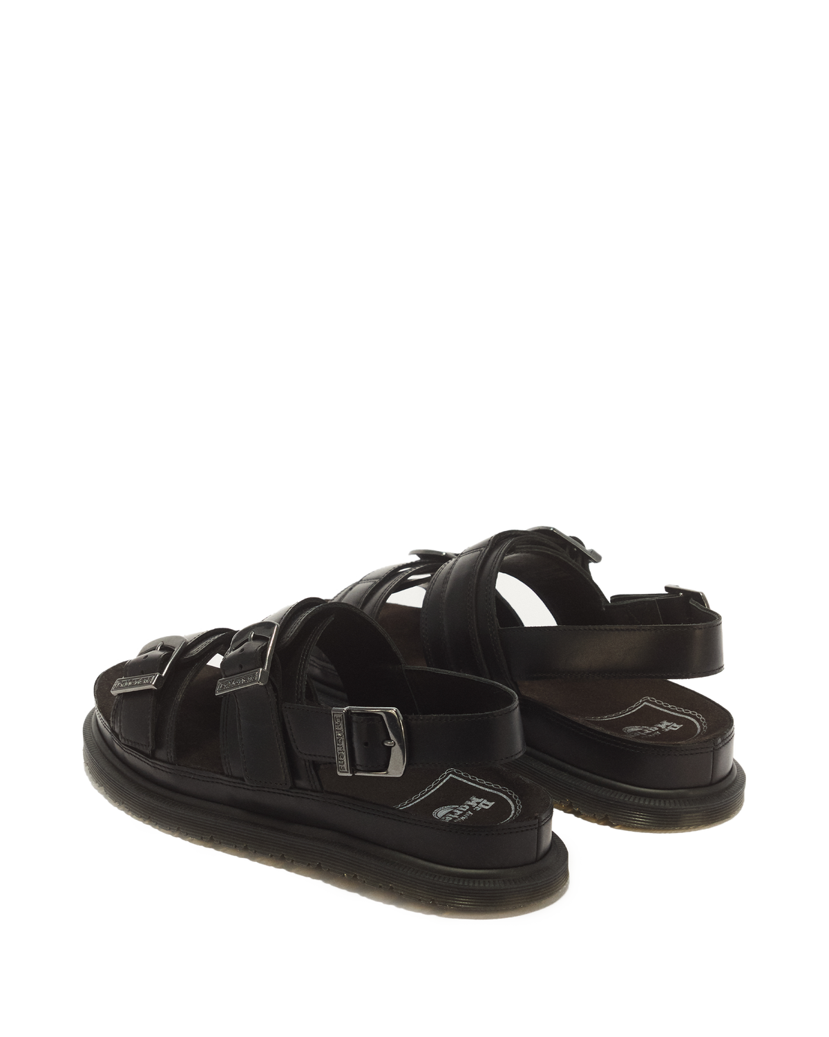 San Two Strap Leather Sandals - view 6