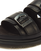 San Two Strap Leather Sandals - view 3