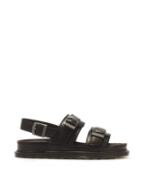 San Two Strap Leather Sandals - view 1