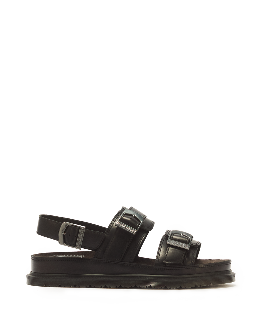 San Two Strap Leather Sandals - view 1