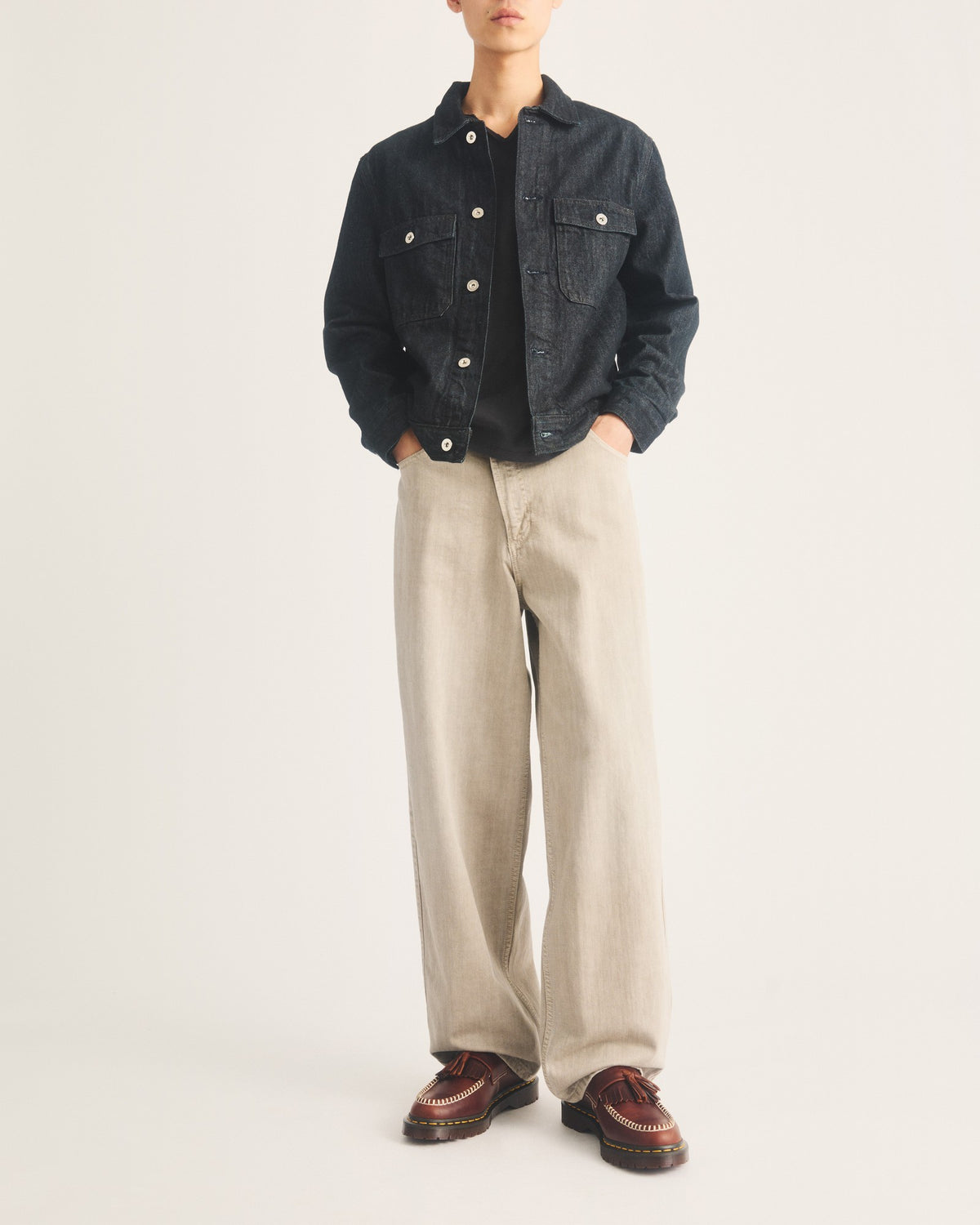 Adrian Orleans Leather Tassel Loafers - view 2