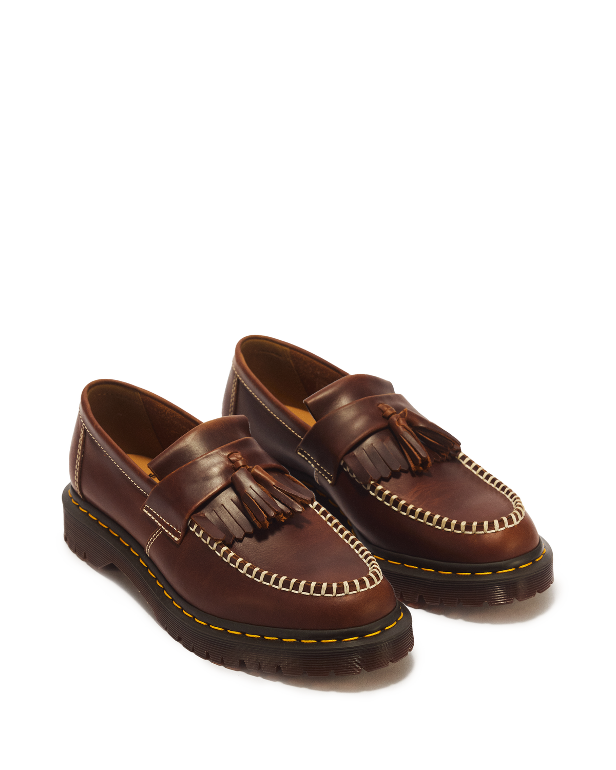 Adrian Orleans Leather Tassel Loafers - view 5