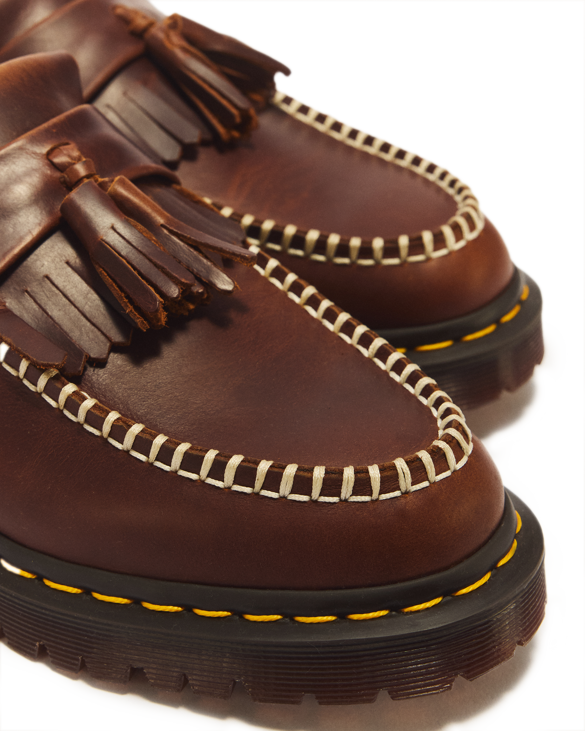 Adrian Orleans Leather Tassel Loafers - view 3