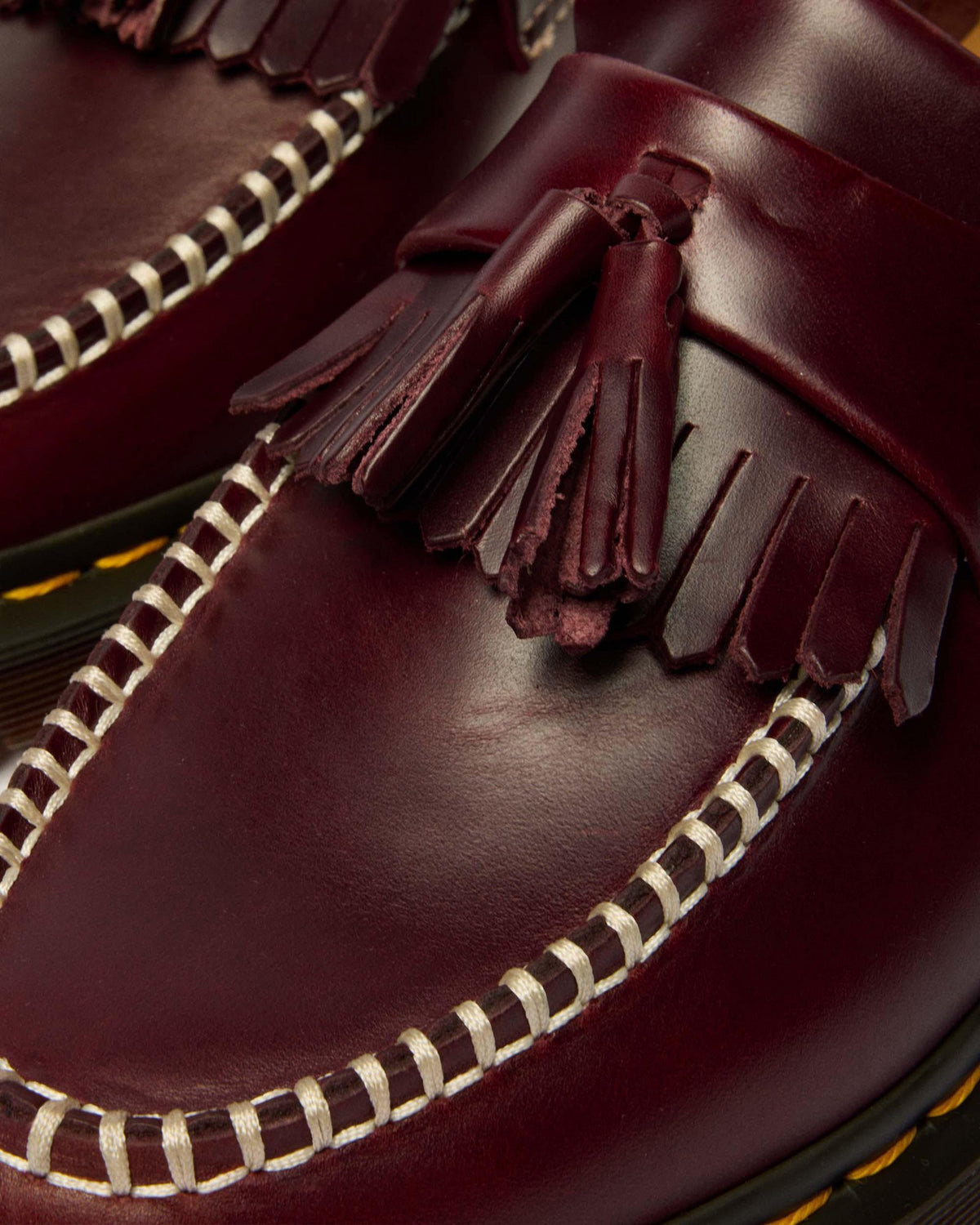Adrian Orleans Leather Tassel Loafers - view 2