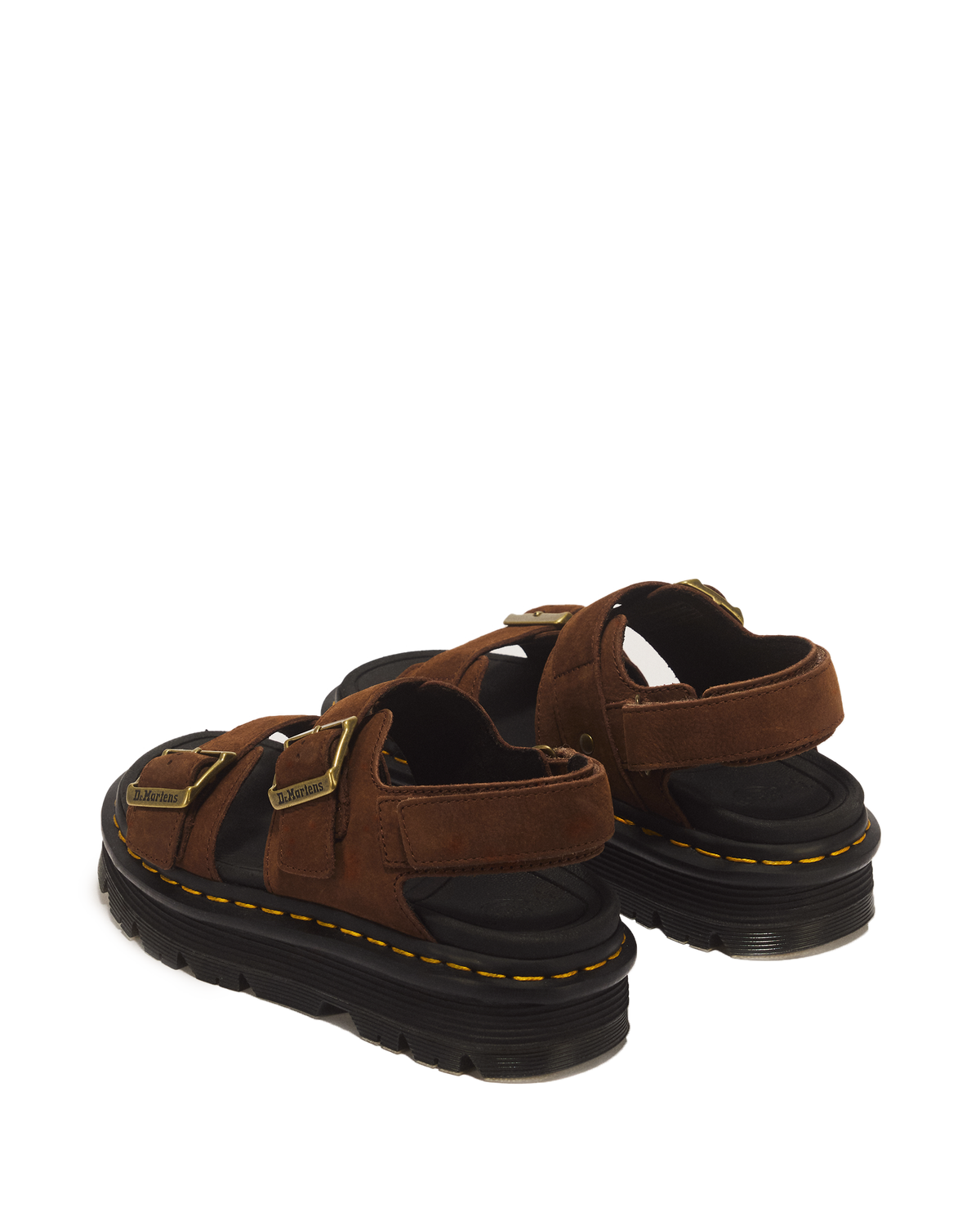 Zebzag Nubuck Platform Sandals - view 6
