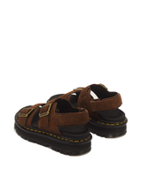 Zebzag Nubuck Platform Sandals - view 6