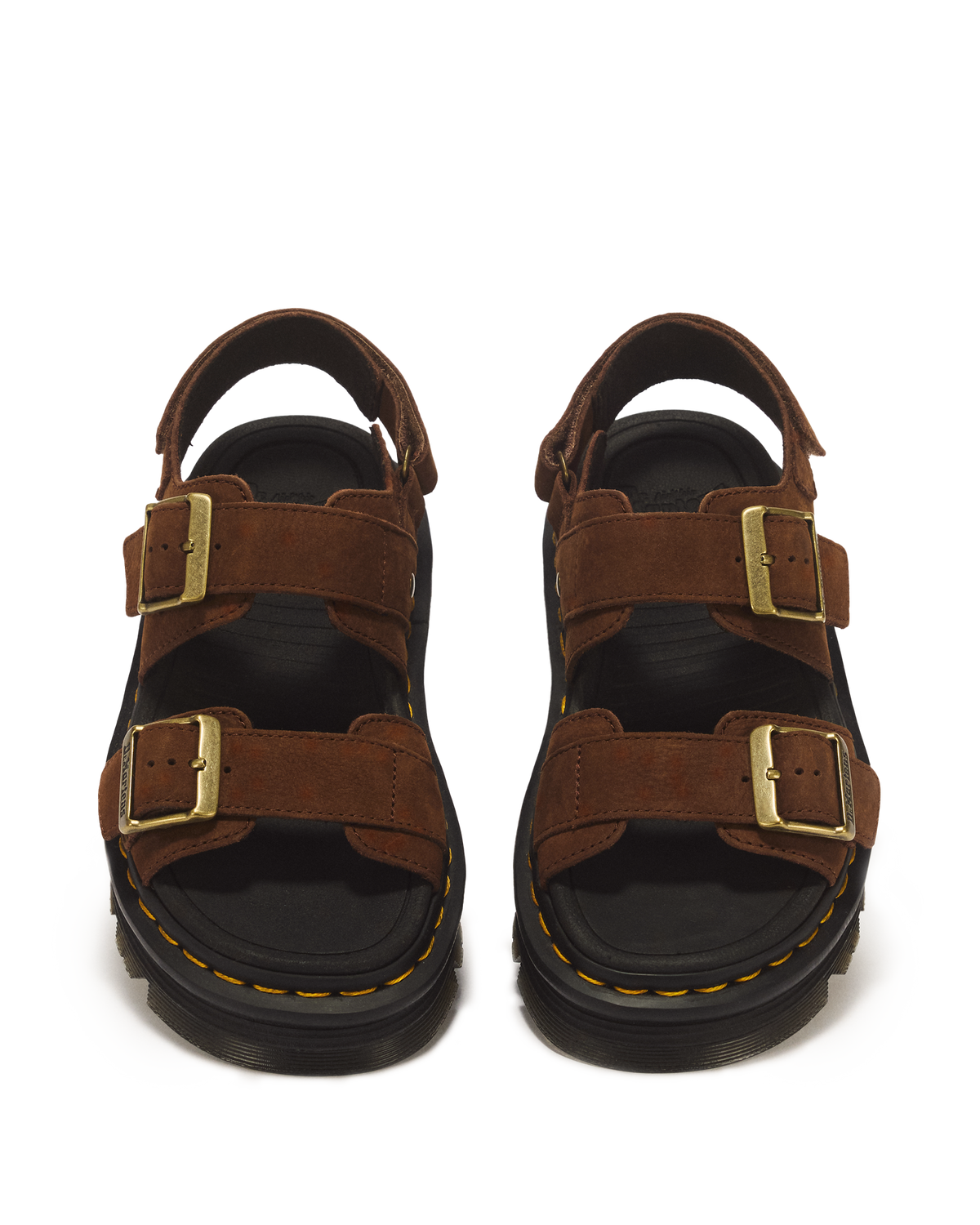 Zebzag Nubuck Platform Sandals - view 4
