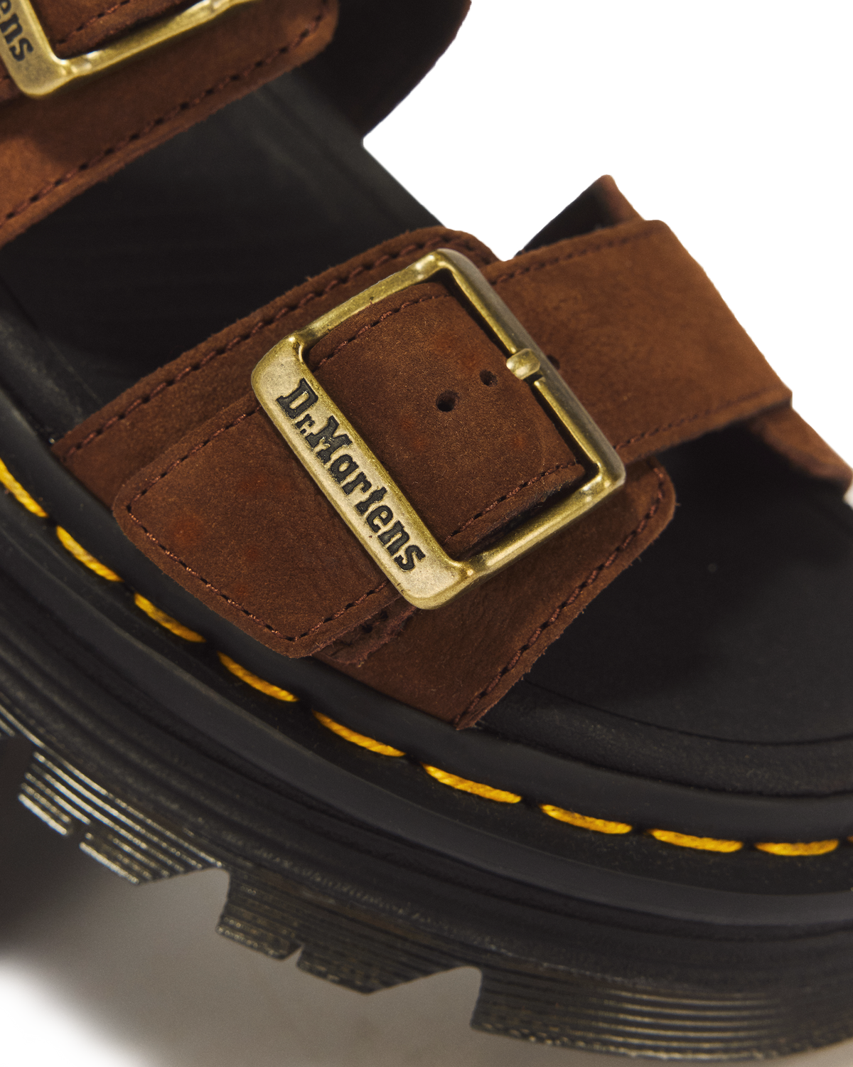 Zebzag Nubuck Platform Sandals - view 8