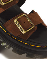 Zebzag Nubuck Platform Sandals - view 8