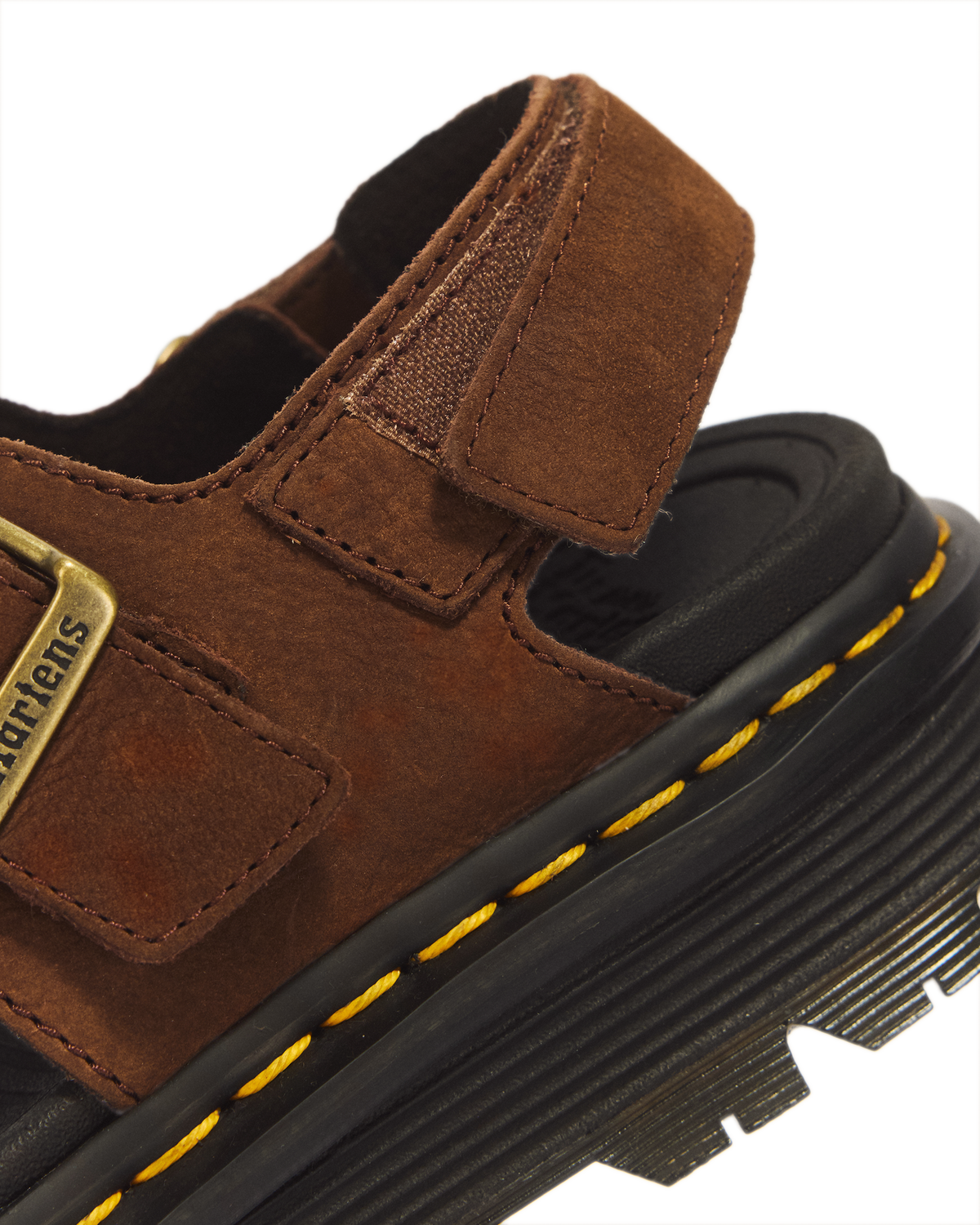 Zebzag Nubuck Platform Sandals - view 3