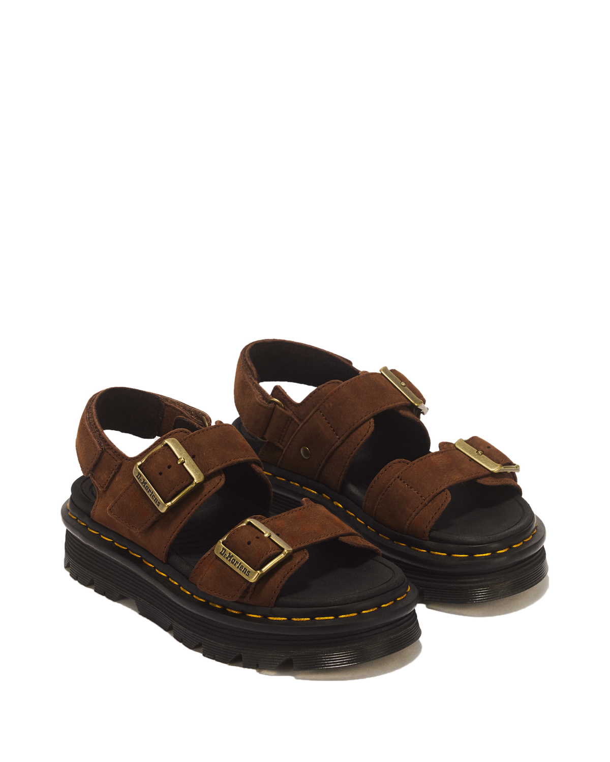 Zebzag Nubuck Platform Sandals - view 5