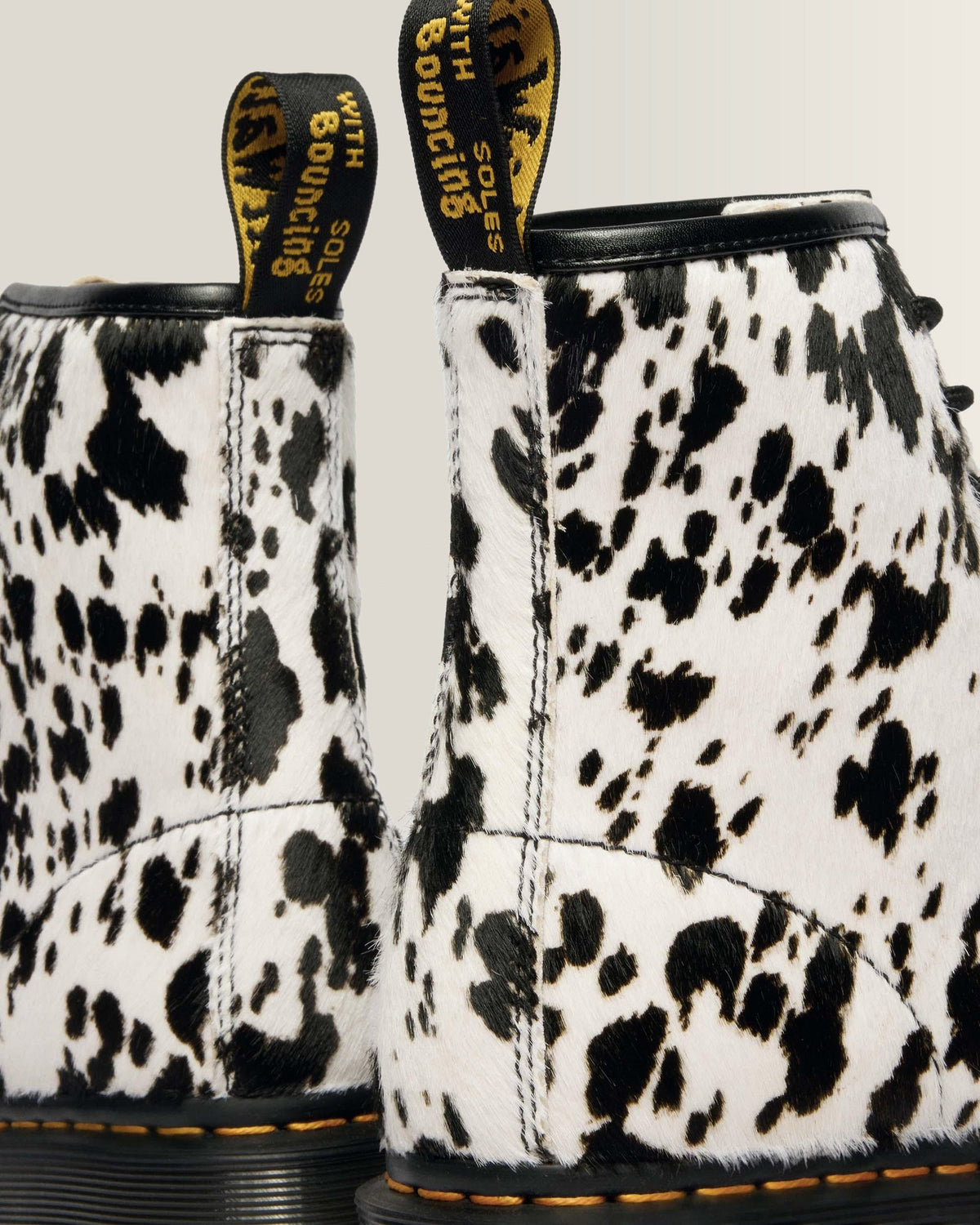 1460 Bex Dalmatian Hair On Leather Boots - view 7