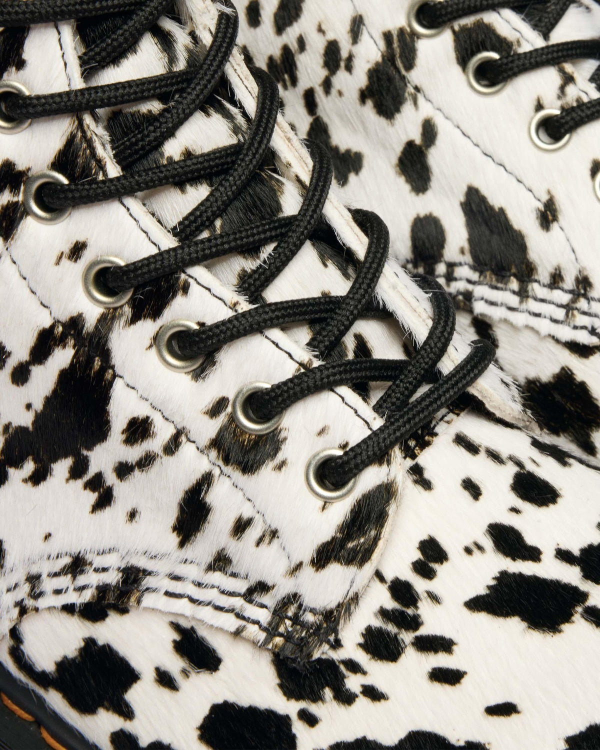 1460 Bex Dalmatian Hair On Leather Boots - view 2