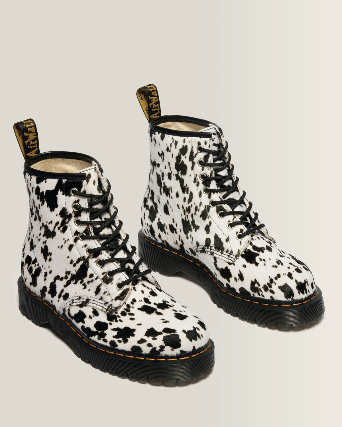 1460 Bex Dalmatian Hair On Leather Boots - view 4