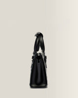 Extra Small Dalmatian Hair On Leather Tote Bag - view 3