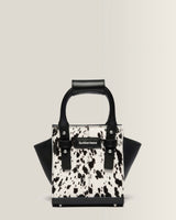 Extra Small Dalmatian Hair On Leather Tote Bag - view 1