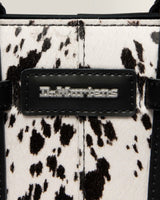 Extra Small Dalmatian Hair On Leather Tote Bag - view 4