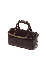 Top Handle Rub Off Leather Bag - view 7