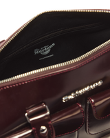 Top Handle Rub Off Leather Bag - view 6
